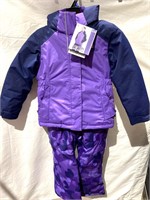 Xmtn Girls 2 Piece Snow Suit Size 6