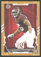 208/399 Rookie Card Parallel Landon Collins