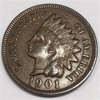 1901 Indian Head Penny High Grade