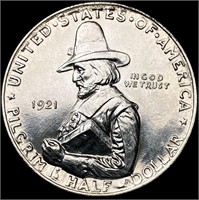 1921 Pilgrim Half Dollar CHOICE BU