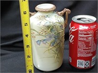 Vintage Nippon Vase handpainted measures 6.5h