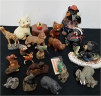 Assorted vintage figurines