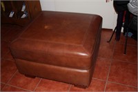 Leather ottoman, matches sofa, loveseat and chair