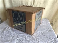 Antique General Motors paste board box