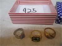 .925 Silver & Other Rings