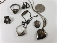 Assorted Jewelry - some sterling