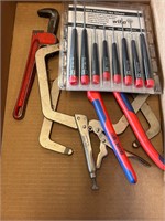 Wrench and screwdriver lot