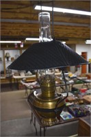Vintage General Store Hanging Kerosene Lamp