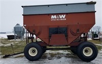 M & N "Little Red Wagon" Gravity Wagon