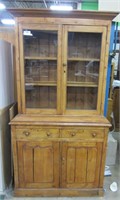 Antique Pine Flat To Wall Cabinet