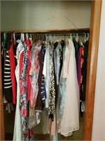 CLOSETS FULL OF WOMENS CLOTHES
