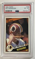 1984 Topps #390 Joe Theismann PSA 6 Sports Card