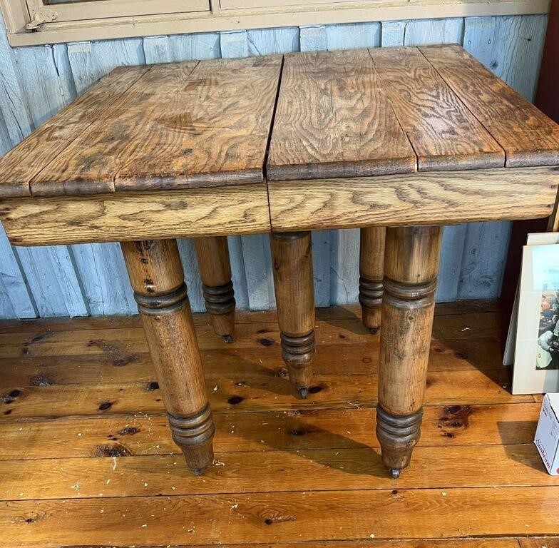 5- Leg Solid Wood Table