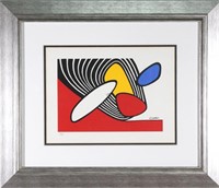 ALEXANDER CALDER PADS AND NUMBRES LITHOGRAPH