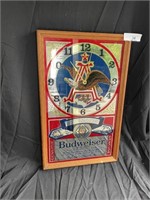 Budwesier mirror clock
