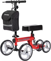 ELENKER Knee Scooter  Red  Compact
