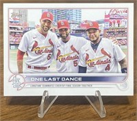 One Last Dance 2022 Topps St. Louis Cardinals