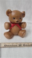 B9 Ceramic bear figurine