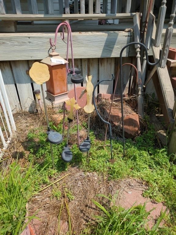 Yard Decor - Lights, Shepherds Hooks & more