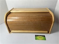 Wooden bread Box