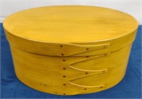 Oval Wood Storage Box