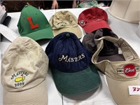 MISC BASBALL CAPS  GOLF