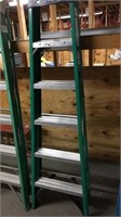 6' Werner Fiberglass stepladder