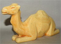 Vtg Mary Fox Los Angeles Glazed Pottery Mod Camel