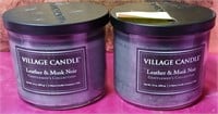 43 - NEW WMC LOT OF 2 CANDLES (N36)