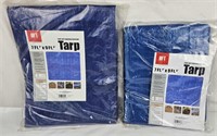 Pair Of New Hft 7' X 9' Tarps