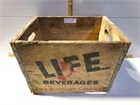 Life beverages crate