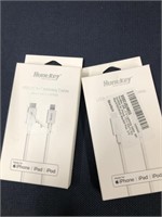 USB-C to Lightning Cable x 2