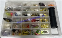 Clear Plano Tackle Box Full Of Tackle