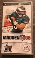 PSP MADDEN NFL 06