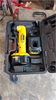 DeWalt 18volt right angle drill in case