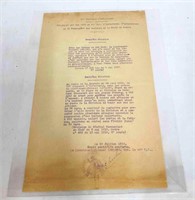 French Military Document 82 Infantry Regiment Attr