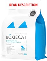 Boxiecat Clump Cat Litter  Scent Free  28lb