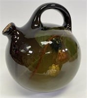 Weller Louwelsa Pottery Ball Jug 6.5" Glazed #330