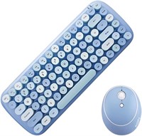 MOFII-TzBBL Mini Wireless Keyboard Mouse Set