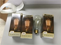 4 nostalgic light bulbs