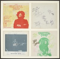 Signed and Framed Album Covers