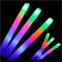 GLOW FOAM BATONS LOT FUN FOR EVENTS AND GLOW