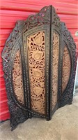 Oriental Carved Room Divider