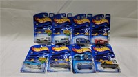 8 new sealed hotwheels