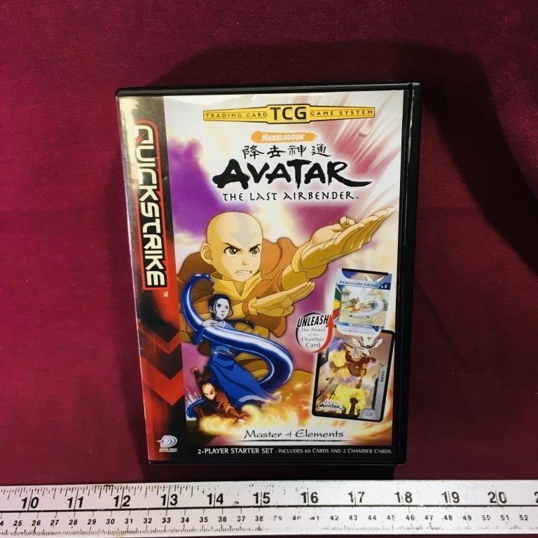 Avatar The Last Airbender Quickstrike Card Set