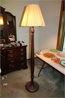 Tall Wood Floor Lamp