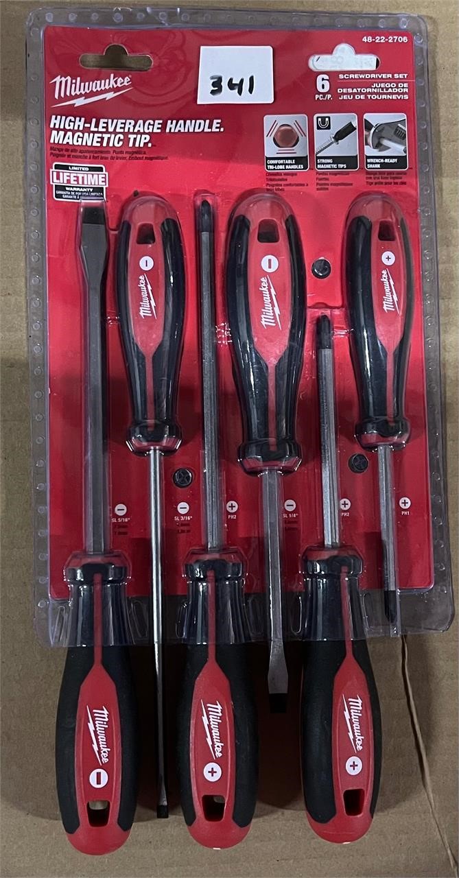 Milwaukee 6pc Screwdriver Set