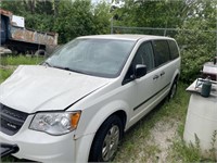 2012 DODGE CARGO VAN W/FRONT DAMAGE