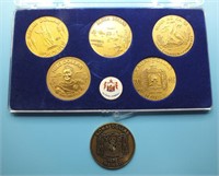 (6) HAWAII CHAMBER OF COMMERCE COINS
