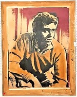 James Dean Painting on Canvas